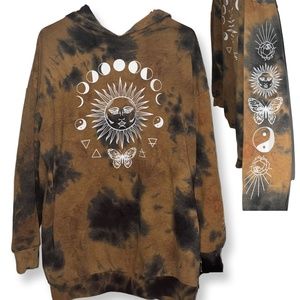 Oversized Boho Hoodie
